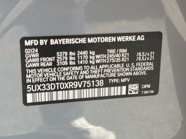 Used 2024 BMW X4 xDrive30i w/ Premium Package AWD/4WD image 39