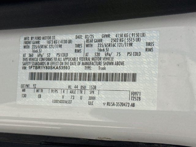 Used 2025 Ford Transit 250 Low Roof w/ Exterior Upgrade Package RWD image 25