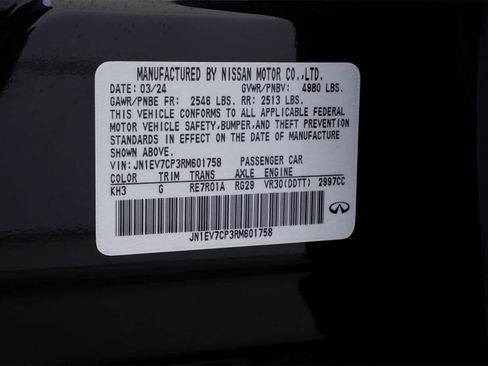 Certified 2024 INFINITI Q50 Sensory image 27