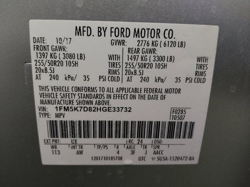 Used 2017 Ford Explorer XLT w/ Equipment Group 202A image 33