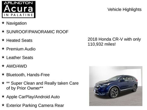 Used 2018 Honda CR-V Touring image 7