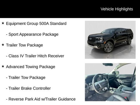 Certified 2024 Ford Ranger Lariat w/ FX4 Off-Road Package AWD/4WD image 6
