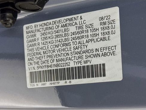Used 2022 Honda Passport TrailSport image 33