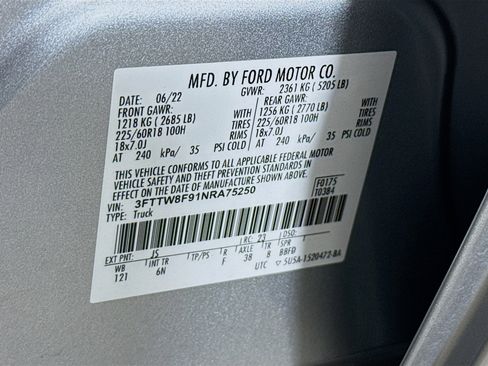 Used 2022 Ford Maverick Lariat w/ Lariat Luxury Package image 37