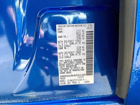 Used 2024 Nissan Frontier SL w/ Technology Package image 16