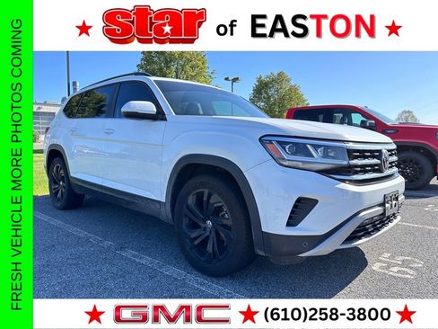 Used 2022 Volkswagen Atlas SE w/ Panoramic Sunroof Package AWD/4WD image 1