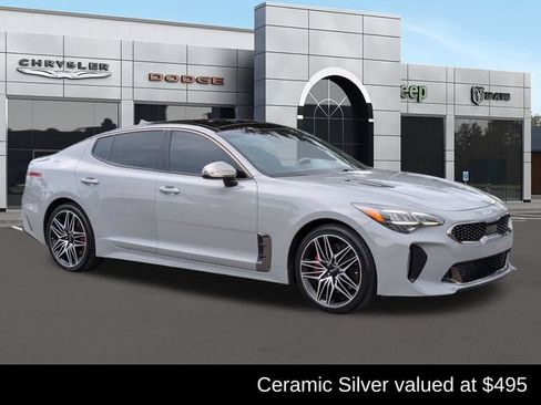 Used 2022 Kia Stinger GT1 w/ Red Interior Color Package RWD image 1