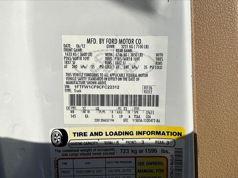 Used 2012 Ford F150 Lariat image 19