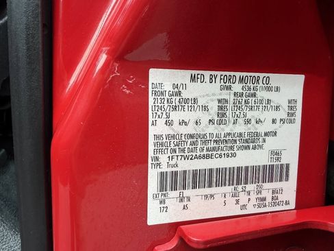 Used 2011 Ford F250 XL w/ PWR Equipment Group RWD image 23