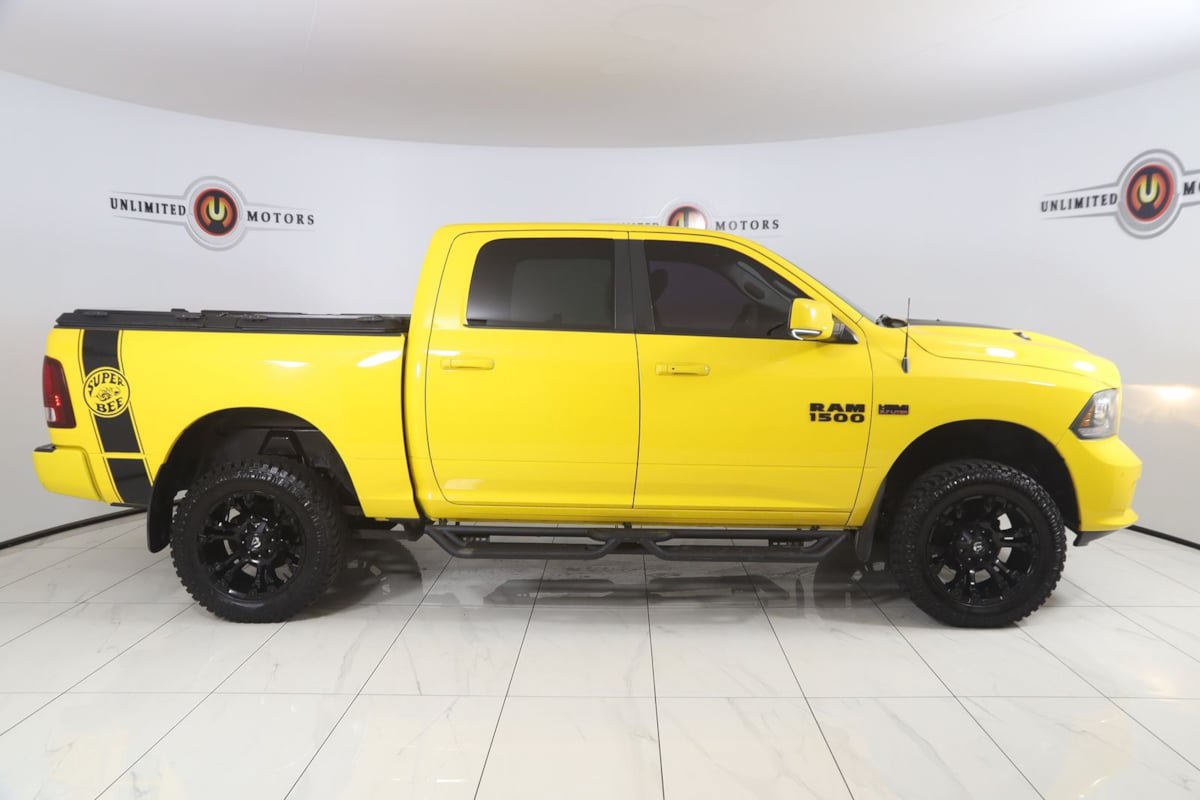 Used 2016 RAM 1500 Sport w/ Stinger Yellow Sport Package AWD/4WD image 2