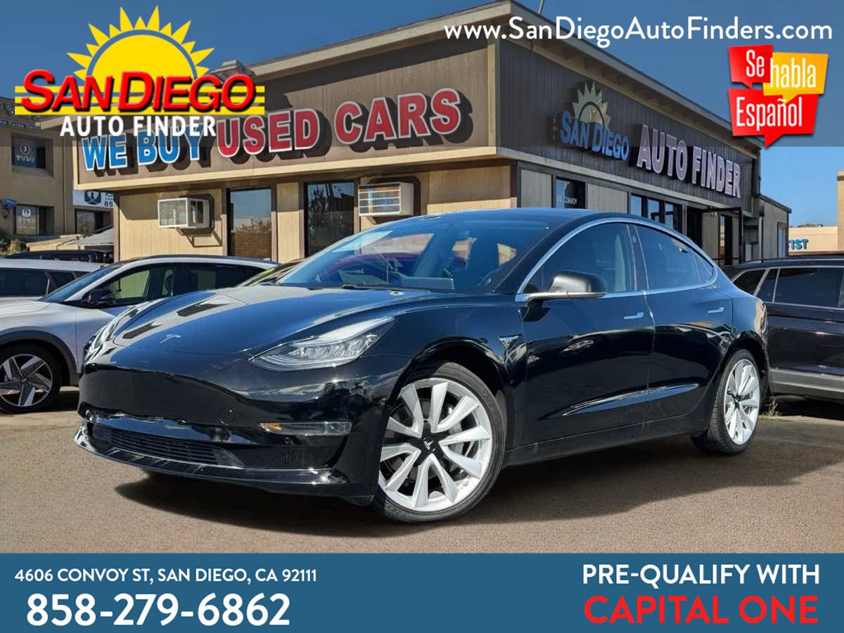Used 2019 Tesla Model 3 Long Range AWD/4WD image 1