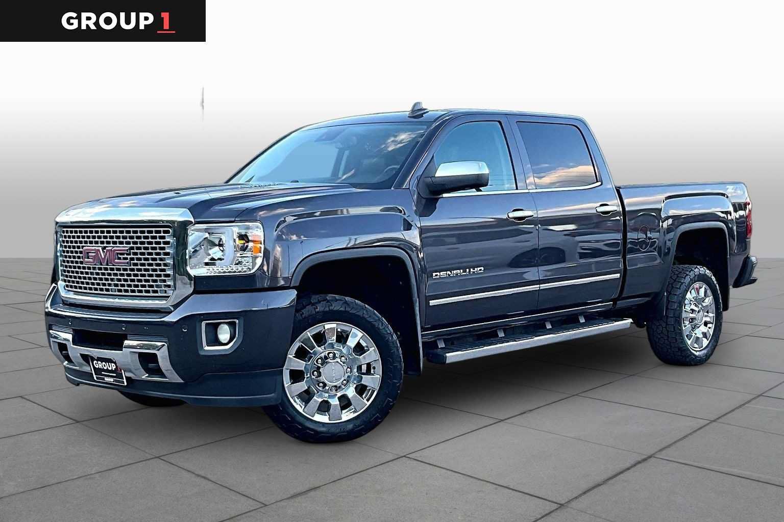 Used 2015 GMC Sierra 2500 Denali w/ Duramax Plus Package AWD/4WD image 1