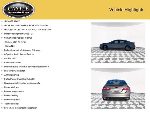 Used 2022 Chevrolet Malibu RS w/ LPO, Convenience Package 1 image 3