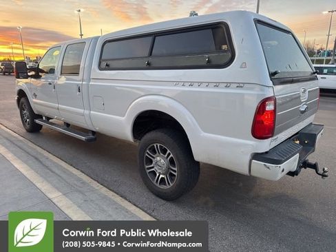 Used 2015 Ford F350 Platinum w/ FX4 Off-Road Package image 4