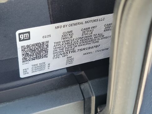 Used 2025 Chevrolet Tahoe High Country RWD image 31