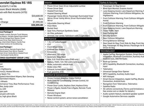 Used 2026 Chevrolet Equinox RS FWD image 32