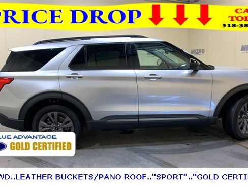 Certified 2022 Ford Explorer XLT w/ Equipment Group 202A image 3
