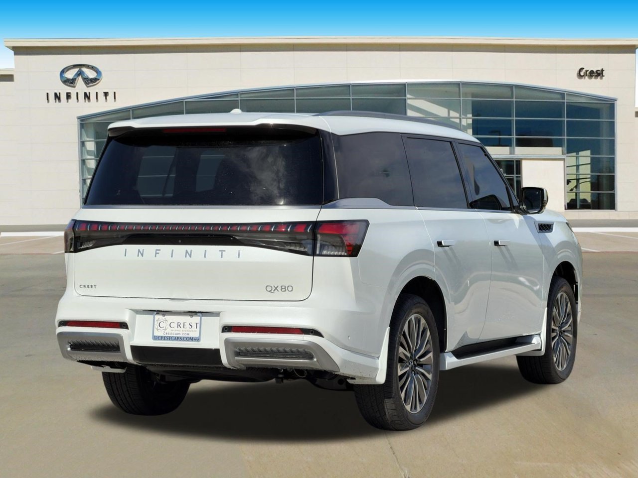 New 2027 INFINITI QX80 Luxe w/ Cargo Package RWD image 8