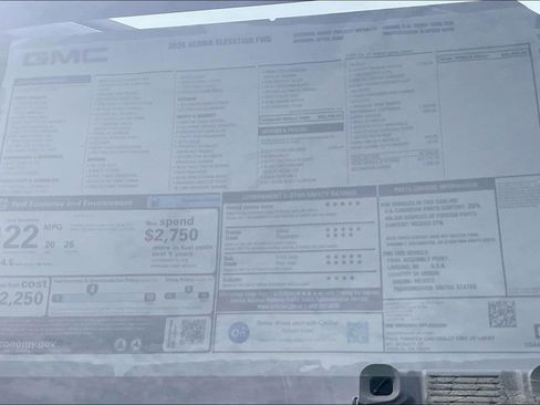 New 2026 GMC Acadia Elevation w/ Black Edition image 14