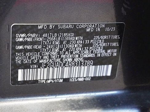 Used 2024 Subaru Crosstrek 2.0i Premium image 32