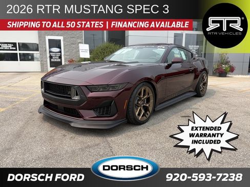 New 2026 Ford Mustang GT Premium w/ GT Performance Package RWD image 1