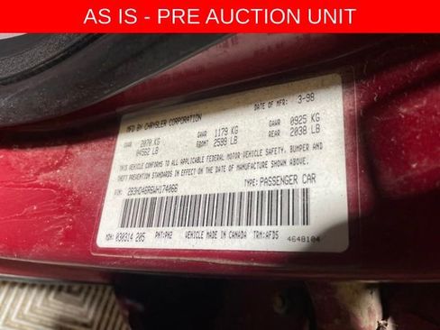 Used 1998 Dodge Intrepid image 24