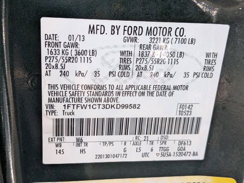 Used 2013 Ford F150 Lariat w/ Luxury Equipment Group image 15