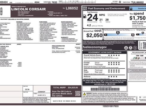 New 2026 Lincoln Corsair Reserve image 23