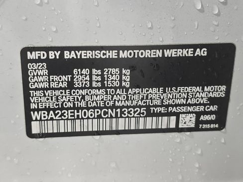 Certified 2023 BMW 740i RWD image 24