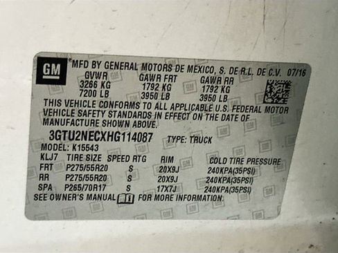 Used 2017 GMC Sierra 1500 SLT w/ All Terrain Package image 33