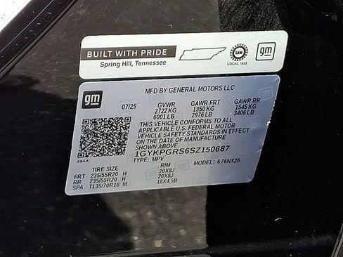 Certified 2025 Cadillac XT6 Sport w/ Technology Package AWD/4WD image 27