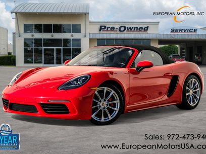 Used 2017 Porsche 718 Boxster