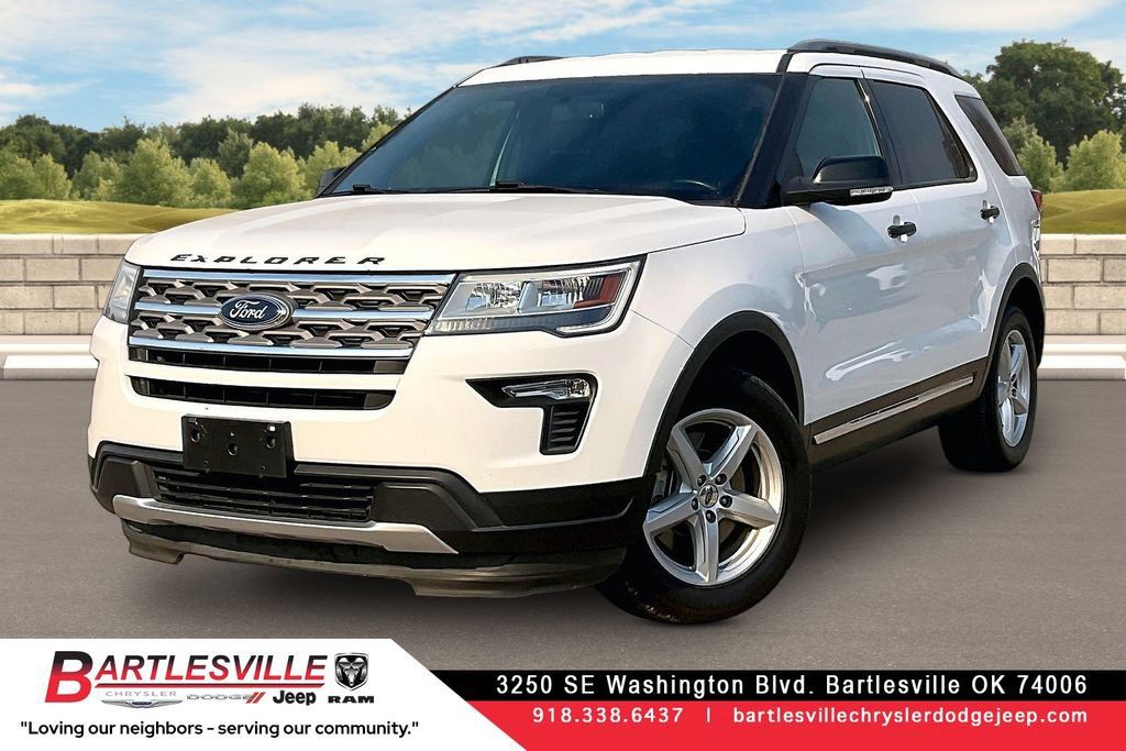 Used 2018 Ford Explorer XLT w/ Equipment Group 201A FWD image 1