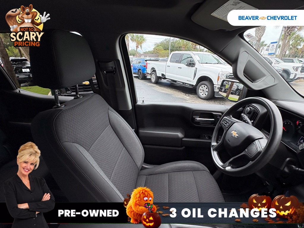 Used 2024 Chevrolet Silverado 1500 Custom w/ Turbomax Blackout Package AWD/4WD image 28