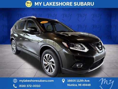 Used 2015 Nissan Rogue SL w/ SL Premium Package AWD/4WD image 1