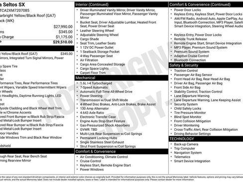Used 2021 Kia Seltos SX image 10