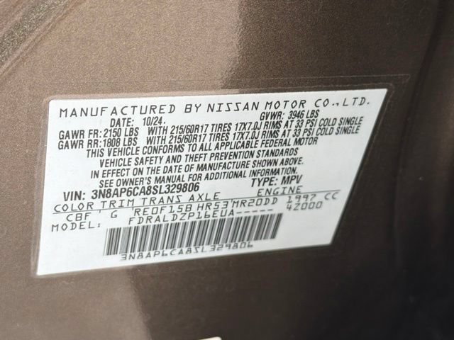 Used 2025 Nissan Kicks SV FWD image 24