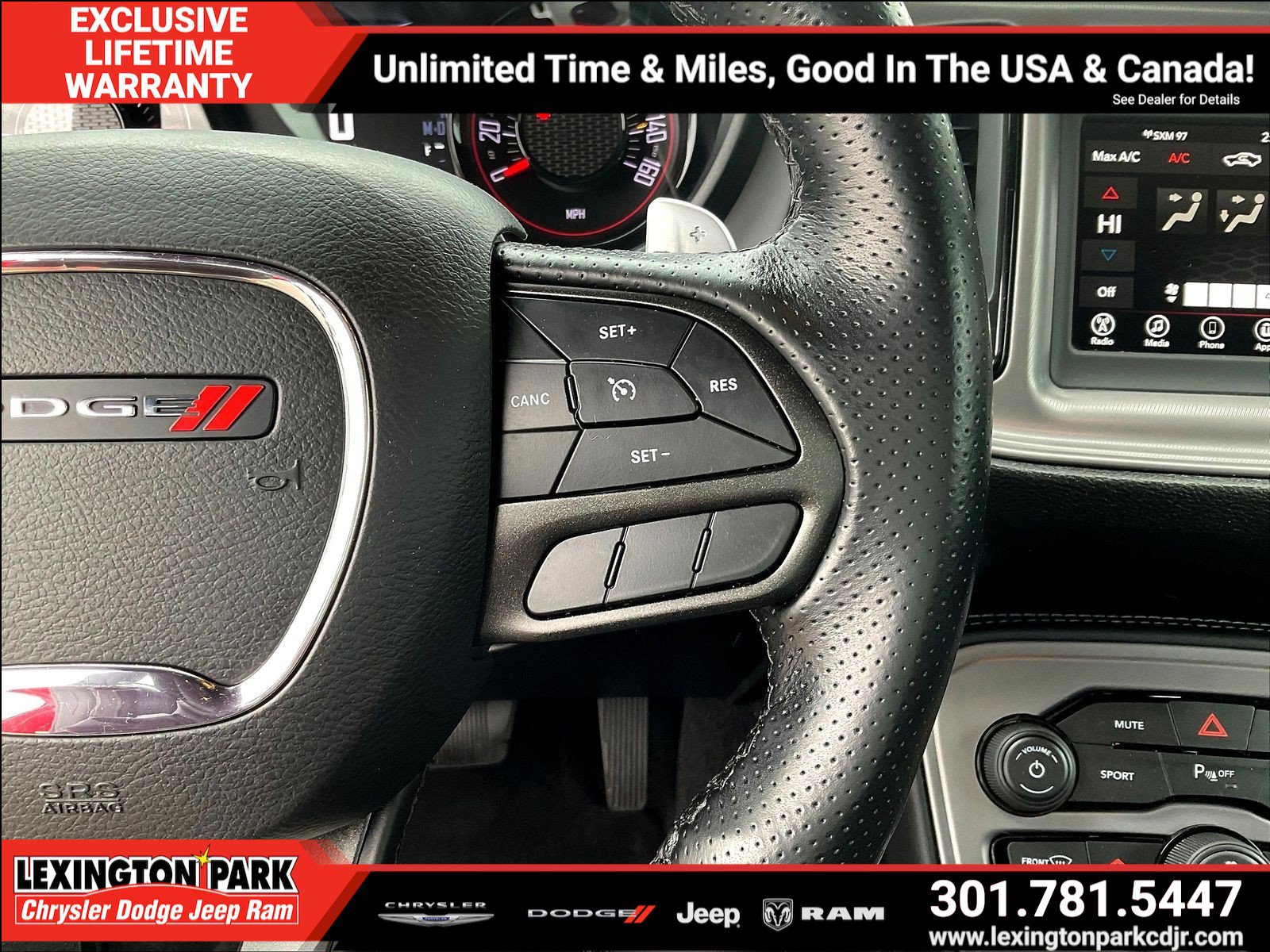 Used 2023 Dodge Challenger R/T w/ Blacktop Package RWD image 12