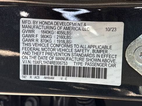 Certified 2024 Honda Civic EX-L image 27