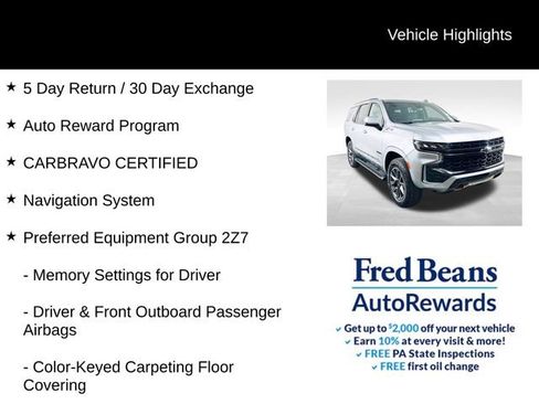 Certified 2023 Chevrolet Tahoe Z71 w/ Luxury Package image 4