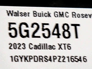 Used 2023 Cadillac XT6 Premium Luxury w/ Technology Package AWD/4WD image 32