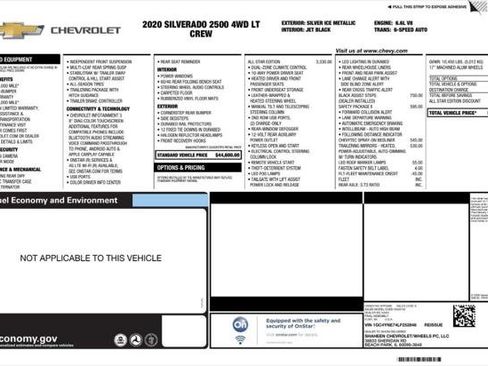 Used 2020 Chevrolet Silverado 2500 LT w/ All Star Edition image 4