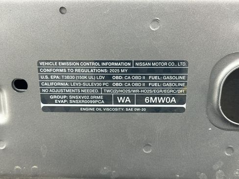 Used 2025 Nissan Sentra SV FWD image 20