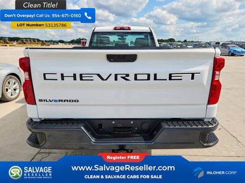 Used 2021 Chevrolet Silverado 1500 W/T RWD image 8