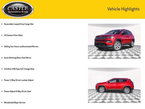 New 2025 Jeep Compass Latitude w/ Sun & Sound Group image 7