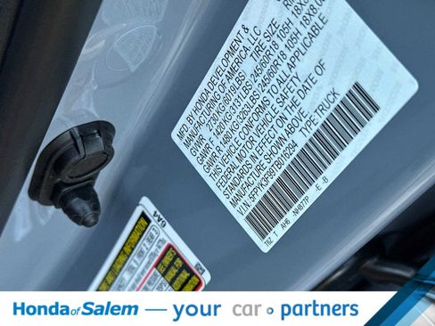 New 2026 Honda Ridgeline Black Edition image 26