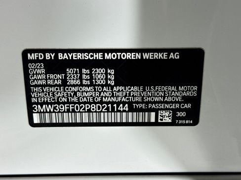 Used 2023 BMW 330e w/ Premium Package RWD image 23