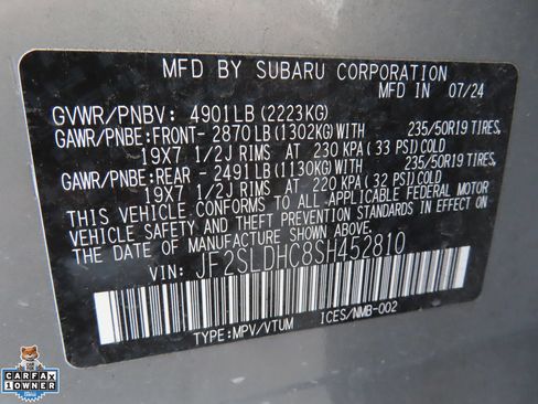 Certified 2025 Subaru Forester Sport AWD/4WD image 28