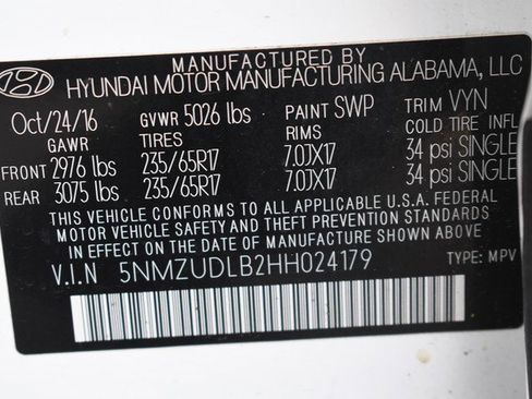 Used 2017 Hyundai Santa Fe Sport image 33