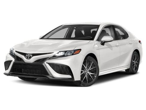 Used 2022 Toyota Camry SE FWD image 1